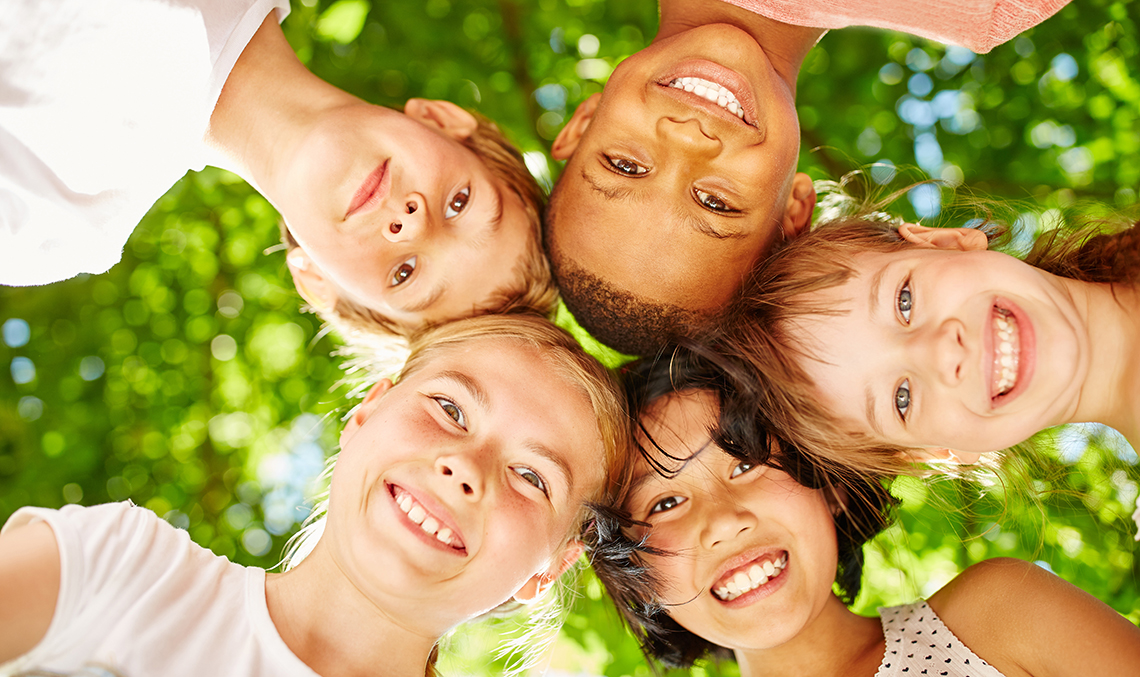 Enfants souriants